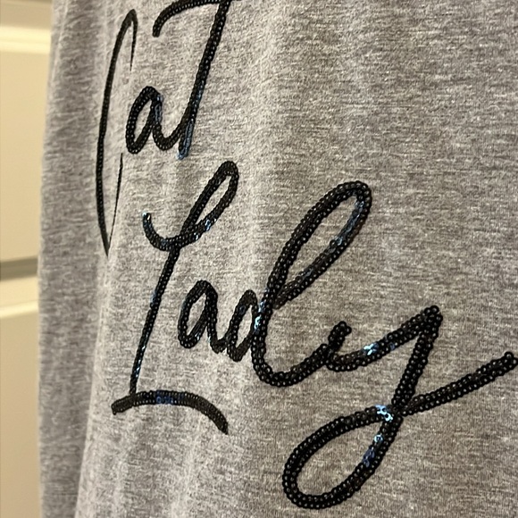 CAT LADY Zip Front Jacket Coat - Picture 4 of 6